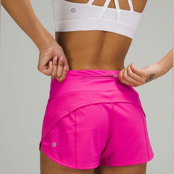 NWT Lululemon Speed Up LR Short 2.5” Lined in Sonic Pink - Picture 5 of 8